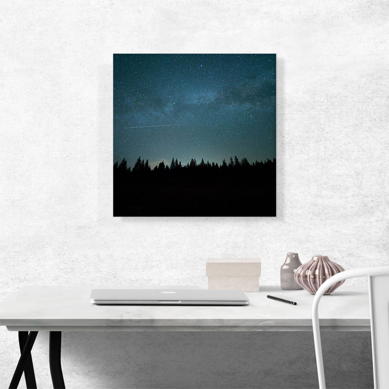 " Starry Night Sky ", 18" H x 18" W x 0.75" D