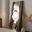 Miroir pleine grandeur rectangulaire en bois massif-1878751211