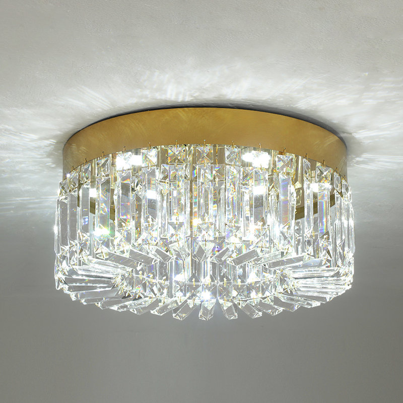 Ajaz 1 - Light LED Chandelier, Gold, 40 cm
