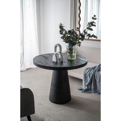 Table de salle à manger ronde 36 po x 36 po x 30 po avec base piédestal