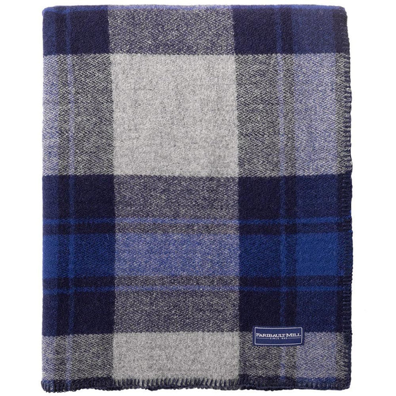 Couverture en laine North Shore, 66 po x 96 po