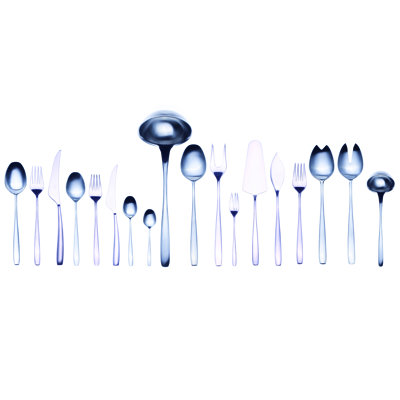 Avanguardia 151 - Piece Stainless Steel Flatware Set - Service for 12