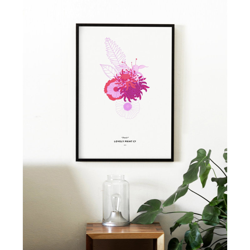 Affiche d'art Poesie