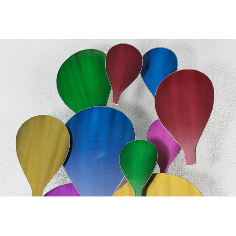 Handmade Traditional Abstract Wall Decor on Metal