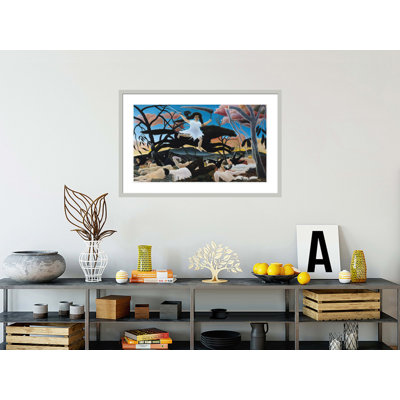 «War or the Ride of Discord» par Henri Rousseau, impression giclée sur cadre