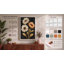 Three Blooms Botanical - Wrapped Canvas-665289653-665289652