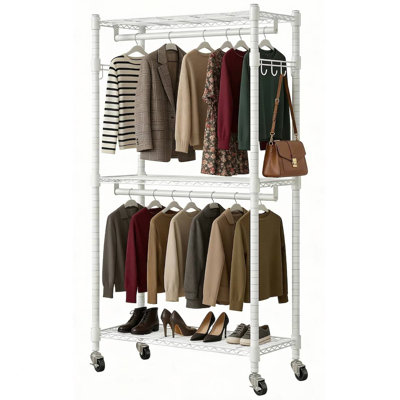 60cm W Rolling Clothes Racks