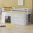 Loft Bed With Drawers And Shelf-459839316