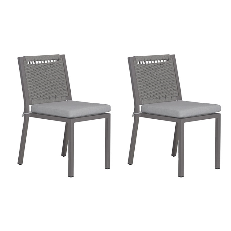 Jaquaya Plantation Key Outdoor Side Chair (Set of 2)