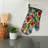 Glass Blossom Pattern Oven Mitt Cotton Twill
