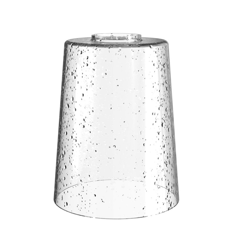 Transparent Bubble Glass Cone Lamp Shades