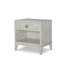 Caribe 1 - Drawer Solid Wood Nightstand-51383062