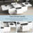 39.3'' L Breakroom Table