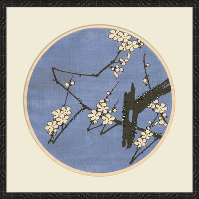 Cherry Blossom Woodblock II Giclee Print