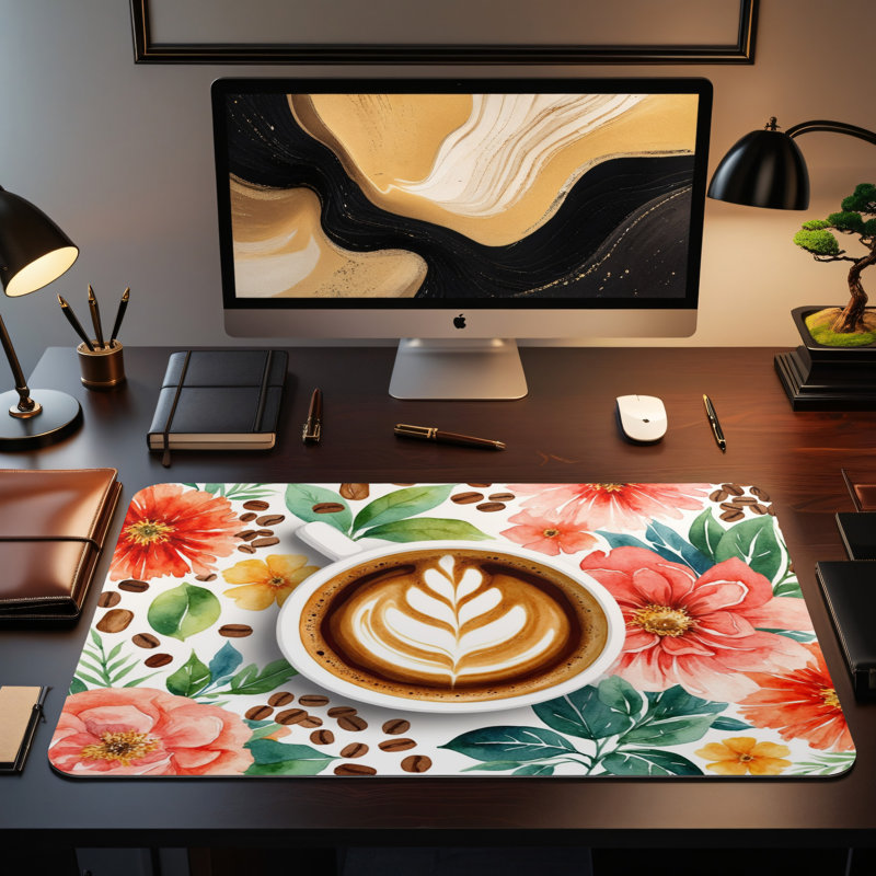 Polyester Desk Pad, 31.5x15.5