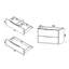 Rieta Washbasin Cabinet 80