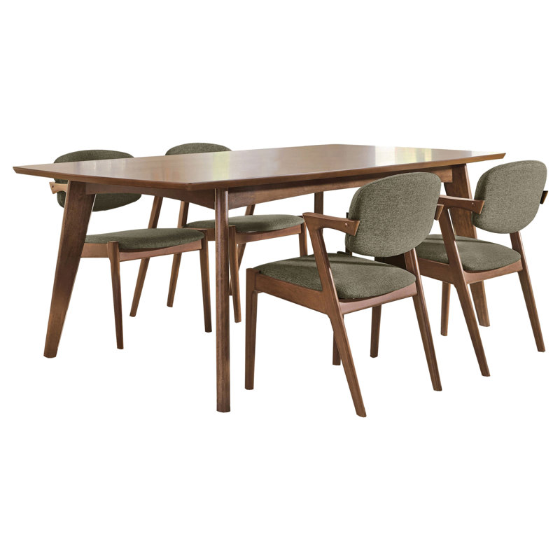 Ensemble de salle à manger 5 pièces Marcella, 5 pièces: table, 4 chaises