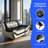3-Piece Modern Faux Leather Sofa Set,