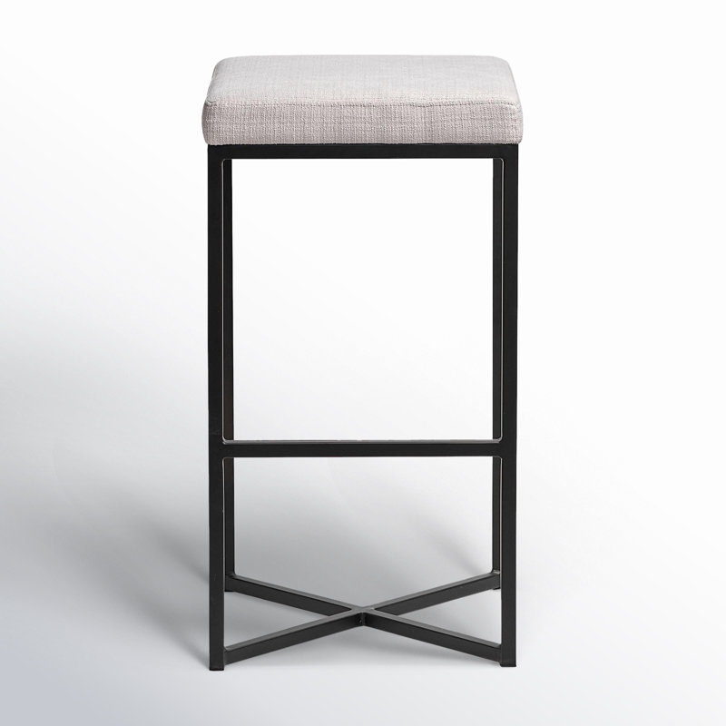 Rosetta Stool, White, Bar Stool (30.3" Seat Height)