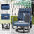 4-Piece Sofa Set With Swivel Rocking Sofa Chairs, Powder-Coated Aluminum Frame, High-Back Design, 4.72” Zippered Cushions For Garden-960246308