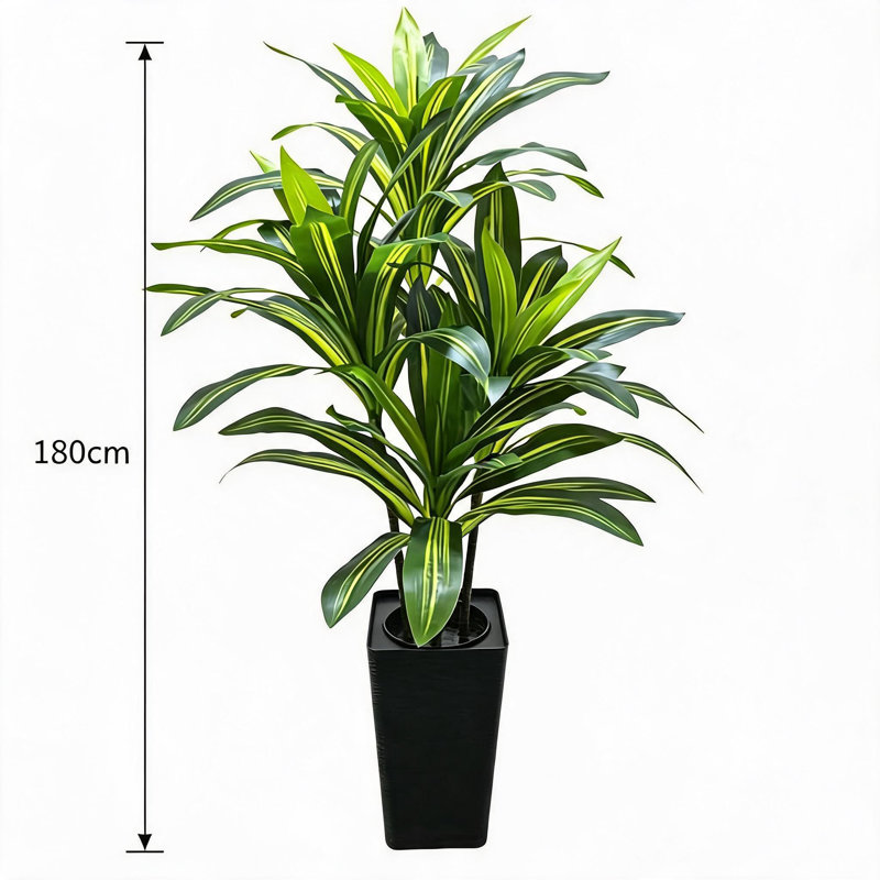 Faux Plant, 180cm H x 40cm W x 40cm D