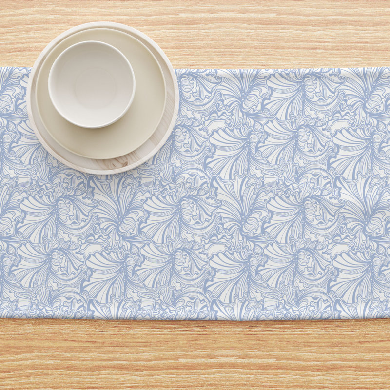 Fabric Textile Products, Inc. Table Runner, 100% Cotton, Floral 143, 16" x 90"