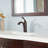 Haywood Single Hole Bathroom Faucet with Drain Assembly, Single Handle Bathroom Sink Faucet-18327305