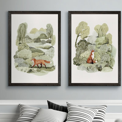 Fox Glen I by Vincent Van Gogh Framed Painting Print