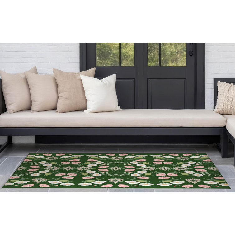 May Flowers Outdoor Rug