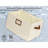 32L Decorative Storage Bins For Shelves, Closet Storage Baskets With PU Handles, Hand Wash, Canvas, Ivory White, 3-Pack