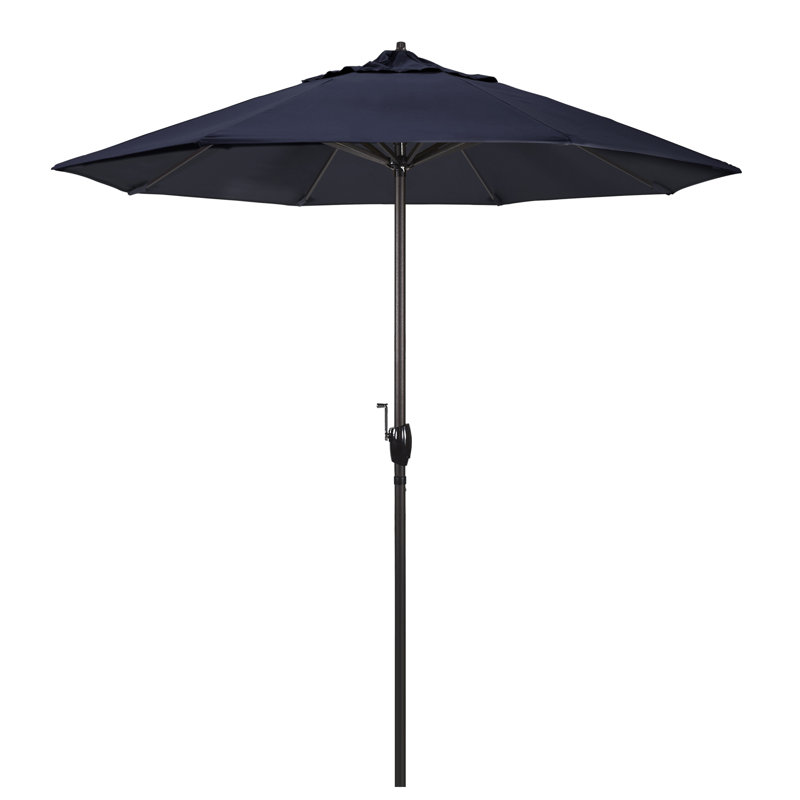 Parasol de marché 7,5 pi Nunez, Bleu marine-oléfine