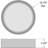 Courtois Acrylic LED Flush Mount-1557541316-1557541320-1507840078