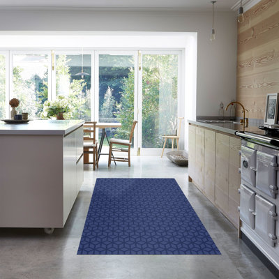 Un-Rug Cubics Rube Low Profile Kitchen Mat by Matterly