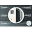 Huldar Glass Flat Wall Mirror