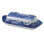 Spode Blue Italian Covered Butter Dish 8X4"