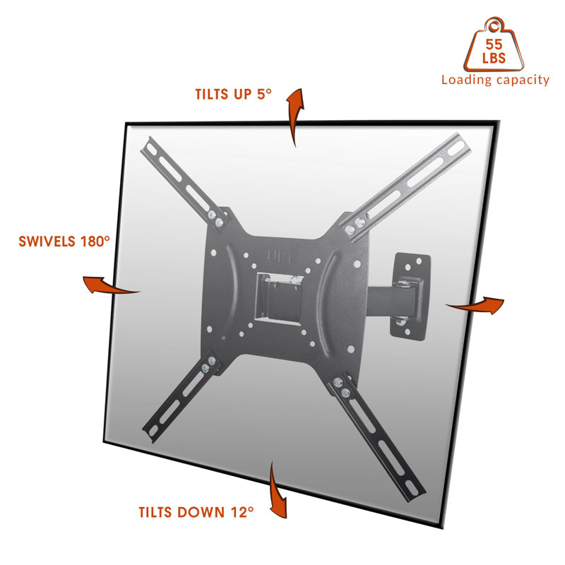 MegaMounts Single Screen Wall Mount