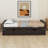 Platform Bed, With Two Drawers-654003627