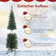 Lighted Artificial Pine Christmas Tree-1201089513