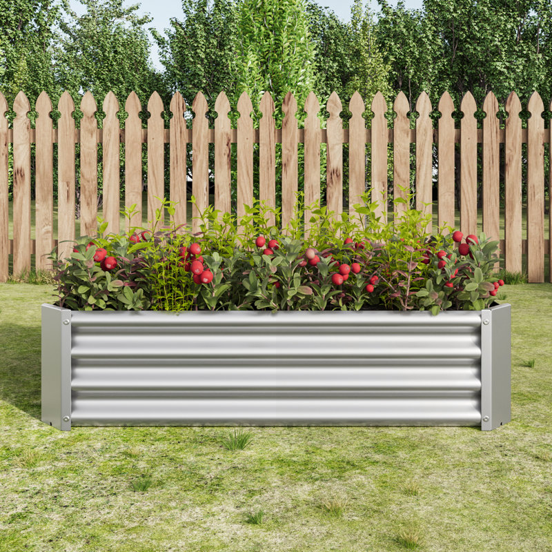 Durable Wooden Planter Box With Versatile Design, For Indoor And Outdoor Gardening And Decor., 1