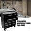 5 Drawer Tool Chest, Tool Storage Cabinet for Garage Storage with 4 Wheels and Locking System, BLACK-130369871