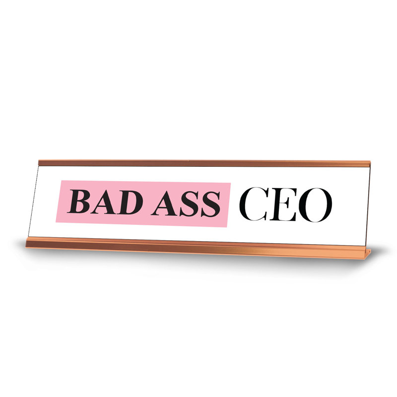 Desk Sign