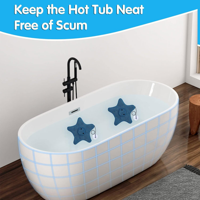 Absorbeur de mousse Blue Starfish pour le nettoyage de l'eau du spa