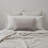How Lucky We are Embroidered Lumbar Pillow