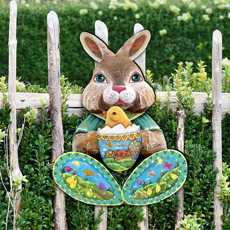 Wood Easter Decoration