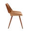 Basil Faux Leather Mid-Century Dining Chair-1850537518