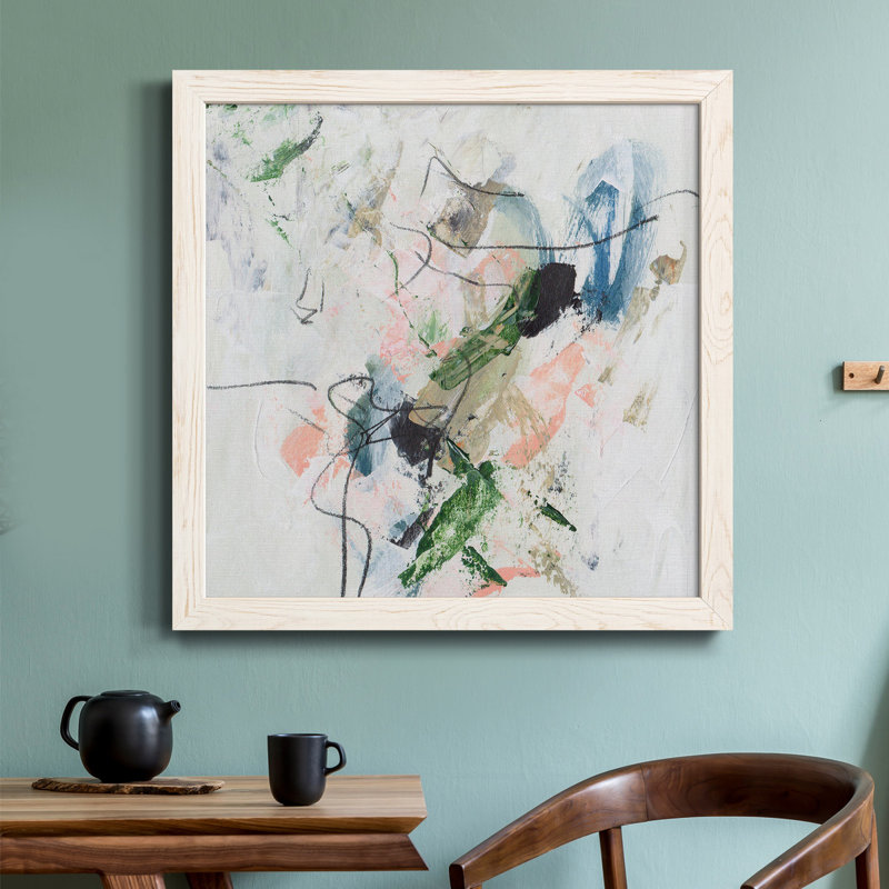 «Approche du printemps II» - Toile encadrée de qualité supérieure - prête à être accrochée, H 20 po x l 20 po x P 1,5 po