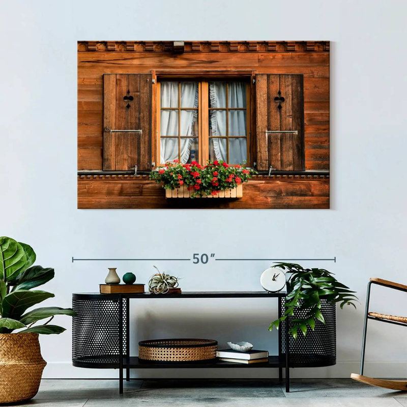 Lilie House Window, 32" H x 48" W