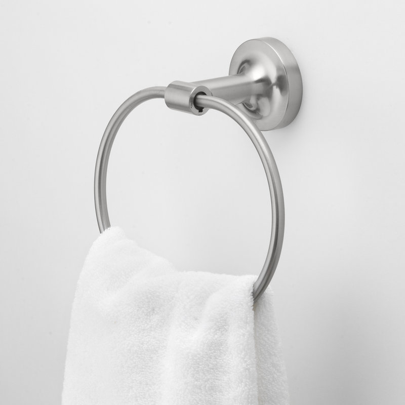 Ensemble de quincaillerie de salle de bain 4 pièces GlideRite Avalon Collection, Nickel satiné
