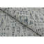 Tapis argent / bleu noué à la main-66882457
