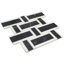 Esplanade 13x13 Basketweave Polished Marble Mosaic Tile-1392156986